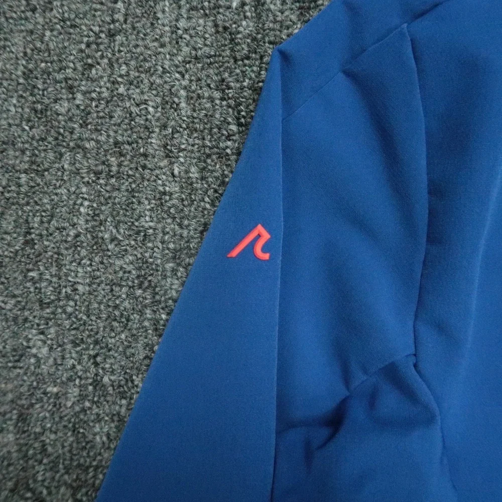 Redvanly Jacket Men Small Blue Dewitt Full Zip Pockets Hooded Weber Ranch‎ Vodka